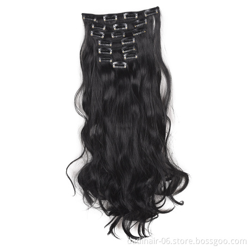 synthetic hair extensions clip hair extension afro kinky curly hair extensions